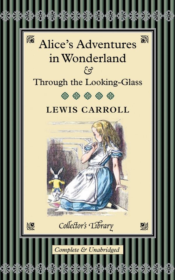 Alices adventures in wonderland (collector's library con cantos tintados)