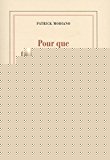 Pour que tu ne te perdes pas dans le quartier [ prix nobel 2014 ] (french edition) (blanche)