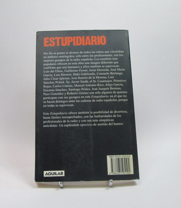 9788403595194_estupidiario-antologia-del-disparate-radiofonico_back-7.jpg Estupidiario. antología del disparate radiofónico