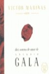Víctor mariñas canta diez sonetos de amor de antonio gala (spanish edition)