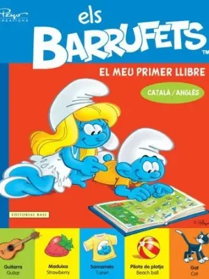 Els barrufets. el meu primer llibre (català-anglès)