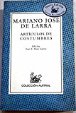 9788423995936_articulos-de-costumbres-spanish-edition_front-3.jpg Articulos de costumbres (spanish edition)