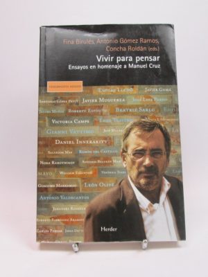 Vivir para pensar