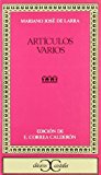 9788470392252_articulos-varios-clasicos-castalia_front-2.jpg Artículos varios . (clasicos castalia. c/c.) (spanish edition)