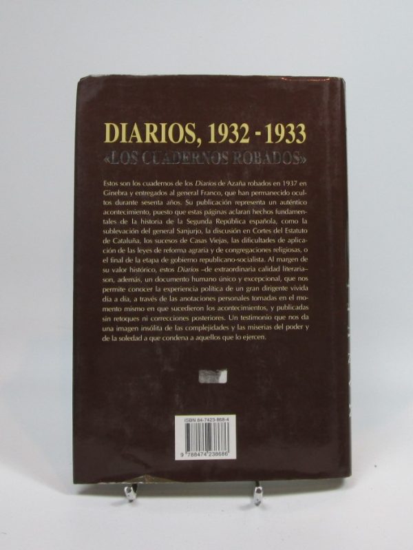 9788474238686_manuel-azana-diarios-1932-1933-los-cuadernos-robados_back-4.jpg Manuel azaña. diarios 1932-1933, los cuadernos robados
