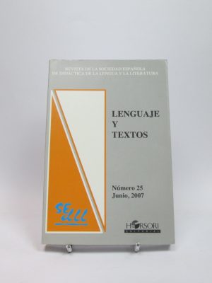 9788496108370_lenguaje-y-textos-numero-25_front-3.jpg Lenguaje y textos. número 25