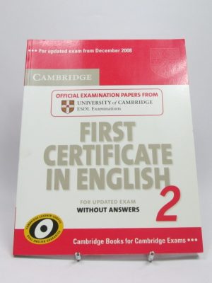 Cambridge_First_Certificate_in_English_2_for_updated_exam_2294-1.jpg Cambridge first certificate in english 2 for updated exam student's book without answers: official examination papers from university of cambridge esol examinations (fce practice tests)
